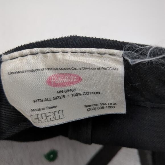 Peterbilt Snapback Hat Multicolor One Size Adjustable Embroidered 6 Panel - Picture 9 of 9